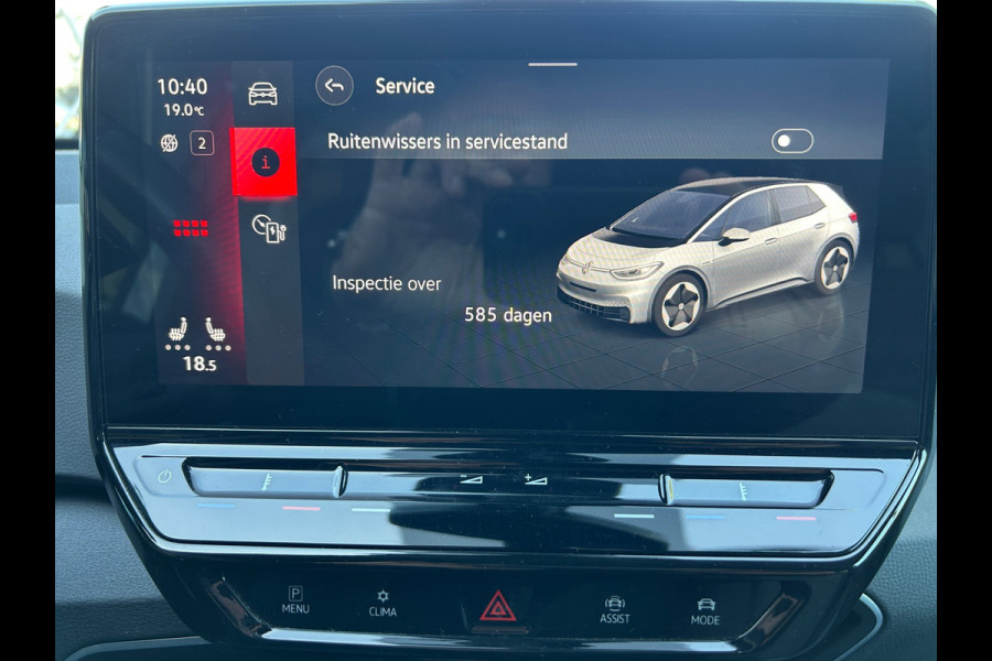 Volkswagen ID.3 Life 58 kWh Adaptive Stoelverw 93% SOH Rijklaarprijs incl BTW