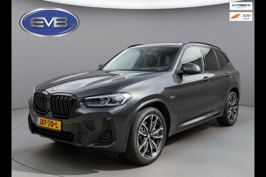 BMW X3 XDrive30e High Executive M- Sport, panoramadak, 360 camera, elect bedienbare stoelen, lazer, fabriek garantie tot 2028,