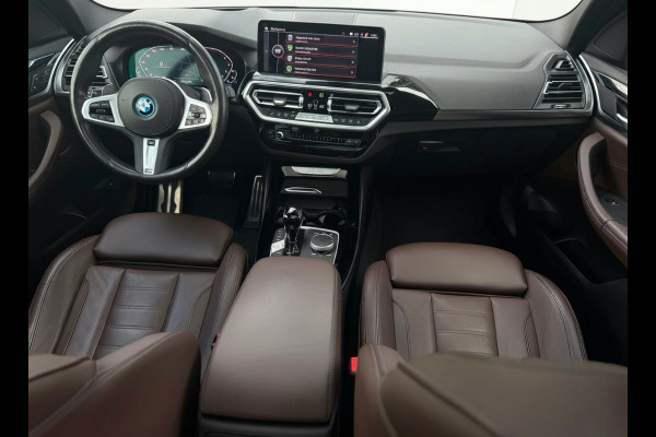 BMW X3 XDrive30e High Executive M- Sport, panoramadak, 360 camera, elect bedienbare stoelen, lazer, fabriek garantie tot 2028,