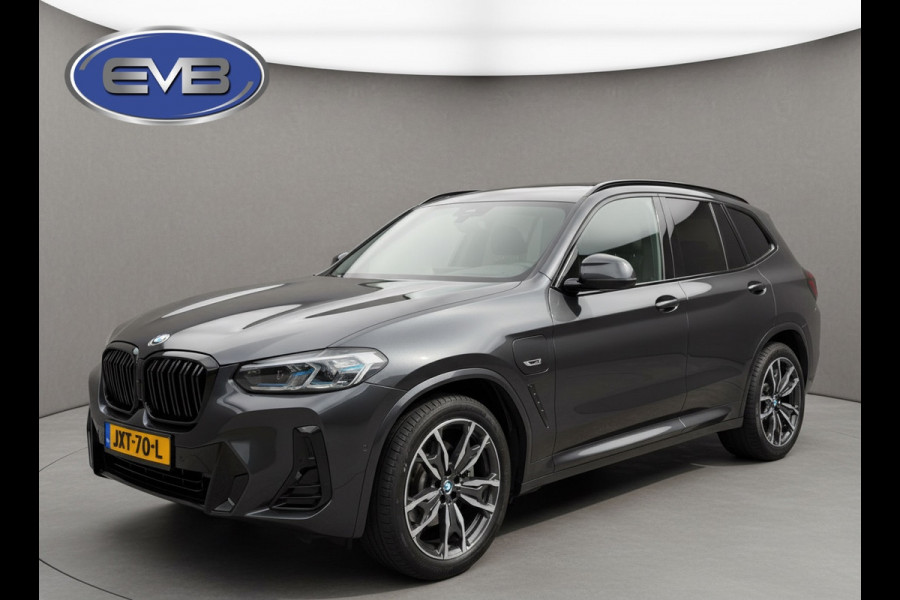 BMW X3 XDrive30e High Executive M- Sport, panoramadak, 360 camera, elect bedienbare stoelen, lazer, fabriek garantie tot 2028,