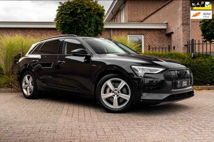 Audi e-tron E-tron 50 Quattro Launch Edition Plus 71 kWh Pano ACC Luchtvering Memory 20''