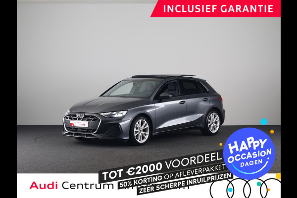 Audi A3 Sportback 30 TFSI S edition 116 pk S-tronic | Verlengde garantie | Navigatie | Panoramadak | Parkeersensoren (Park assist) | Achteruitrijcamera | S-Line |