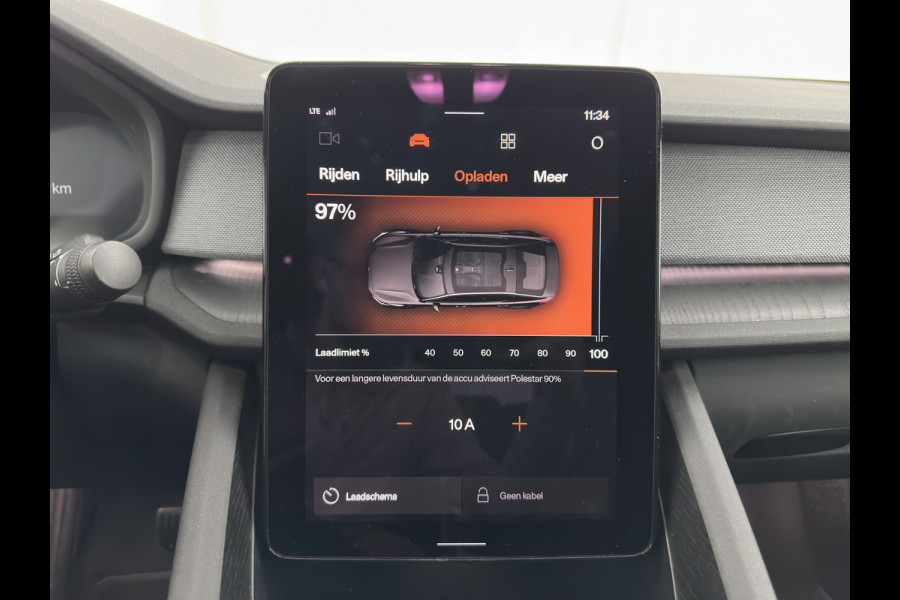 Polestar 2 Long Range Dual Motor 78 kWh [ 3-Fase-11kW] {SOH-88%} (INCL-BTW) Aut. *PANO | FULL-LED | MEMORY-PACK | CAMERA | KEYLESS | LANE-ASSIST | DIGI-COCKPIT | CARPLAY | DAB+ | HEATED-COMFORTSEATS | CRUISE | TOWBAR | 20''ALU*