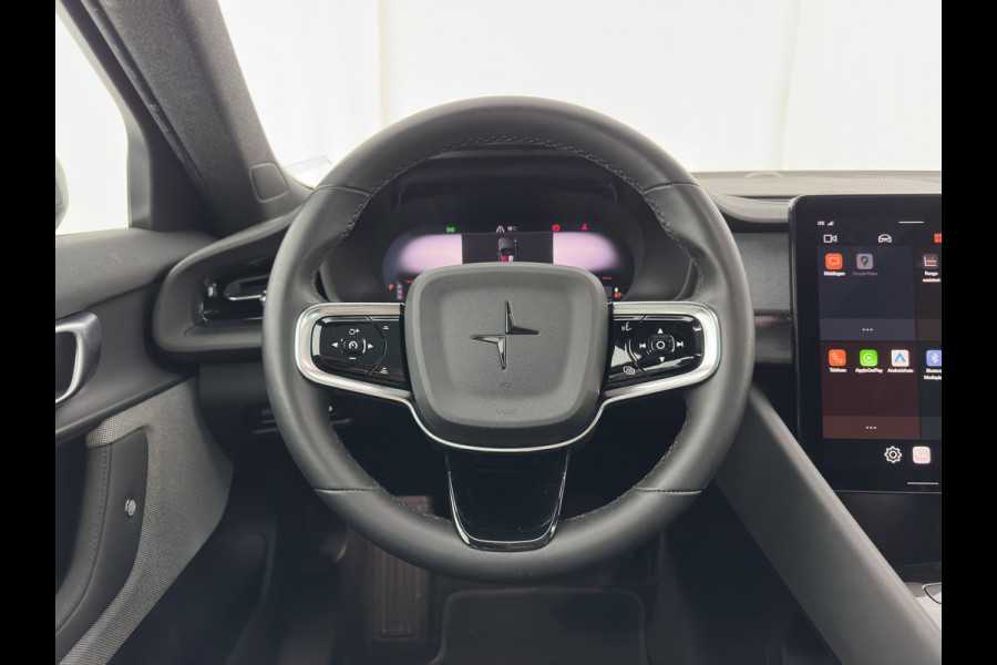 Polestar 2 Long Range Dual Motor 78 kWh [ 3-Fase-11kW] {SOH-88%} (INCL-BTW) Aut. *PANO | FULL-LED | MEMORY-PACK | CAMERA | KEYLESS | LANE-ASSIST | DIGI-COCKPIT | CARPLAY | DAB+ | HEATED-COMFORTSEATS | CRUISE | TOWBAR | 20''ALU*