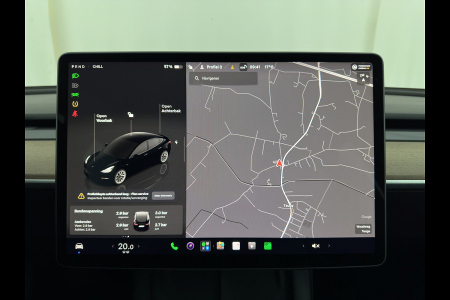 Tesla Model 3 RWD 60 kWh [ 3-Fase-11kW ] {SoH-88%} (INCL-BTW) Aut. *PANO | LEATHER | KEYLESS | FULL-LED | MEMORY-PACK | TOPVIEW | DAB | CARPLAY | DIGI-COCKPIT | LANE-ASSIST | HEATED-COMFORTSEATS | AUTOPILOT | 19"ALU*