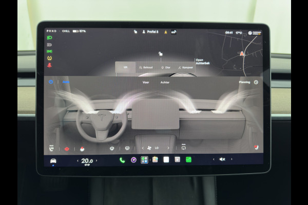 Tesla Model 3 RWD 60 kWh [ 3-Fase-11kW ] {SoH-88%} (INCL-BTW) Aut. *PANO | LEATHER | KEYLESS | FULL-LED | MEMORY-PACK | TOPVIEW | DAB | CARPLAY | DIGI-COCKPIT | LANE-ASSIST | HEATED-COMFORTSEATS | AUTOPILOT | 19"ALU*