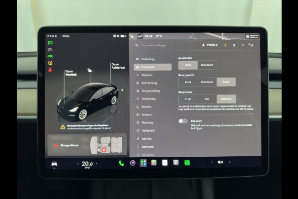 Tesla Model 3 RWD 60 kWh [ 3-Fase-11kW ] {SoH-88%} (INCL-BTW) Aut. *PANO | LEATHER | KEYLESS | FULL-LED | MEMORY-PACK | TOPVIEW | DAB | CARPLAY | DIGI-COCKPIT | LANE-ASSIST | HEATED-COMFORTSEATS | AUTOPILOT | 19"ALU*