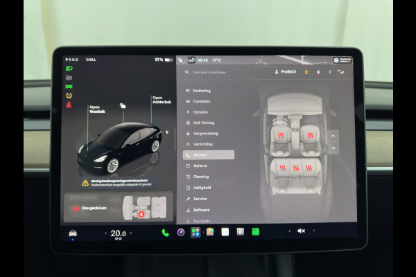 Tesla Model 3 RWD 60 kWh [ 3-Fase-11kW ] {SoH-88%} (INCL-BTW) Aut. *PANO | LEATHER | KEYLESS | FULL-LED | MEMORY-PACK | TOPVIEW | DAB | CARPLAY | DIGI-COCKPIT | LANE-ASSIST | HEATED-COMFORTSEATS | AUTOPILOT | 19"ALU*