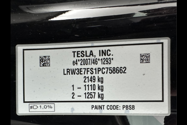 Tesla Model 3 RWD 60 kWh [ 3-Fase-11kW ] {SoH-88%} (INCL-BTW) Aut. *PANO | LEATHER | KEYLESS | FULL-LED | MEMORY-PACK | TOPVIEW | DAB | CARPLAY | DIGI-COCKPIT | LANE-ASSIST | HEATED-COMFORTSEATS | AUTOPILOT | 19"ALU*