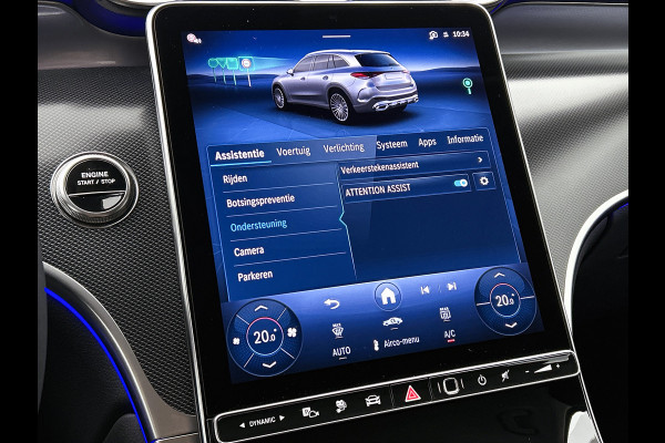 Mercedes-Benz GLC 300 e 4MATIC Plug-In Hybride | Trekhaak | Memory voorstoelen | Stuur en Stoelverwarming | Dode Hoek Ass. | CarPlay | Inclusief 24 maanden MB Certified garantie voor Europa.
