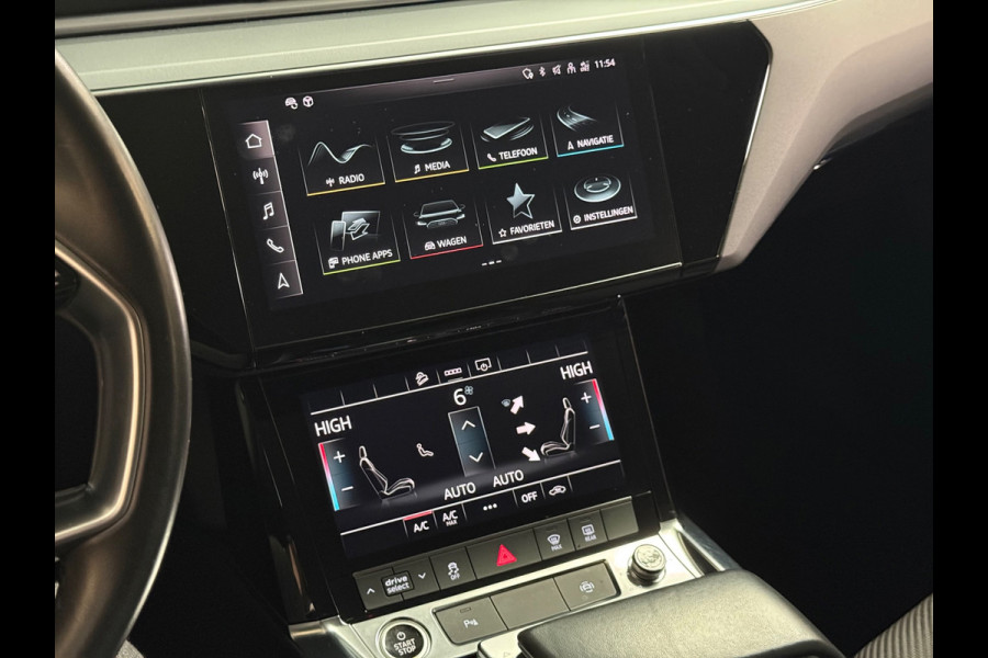 Audi e-tron 55 quattro edition 95 kWh | Parkeersensoren | NAP | Led | Carplay