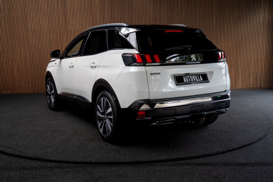 Peugeot 3008 1.2 PureT. GT Line Panodak Navi Camera Climate PDC Stoelverwarming Keyless Entry & Go Cruise C. LM velgen Afneembaar trekhaak