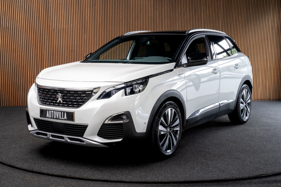 Peugeot 3008 1.2 PureT. GT Line Panodak Navi Camera Climate PDC Stoelverwarming Keyless Entry & Go Cruise C. LM velgen Afneembaar trekhaak