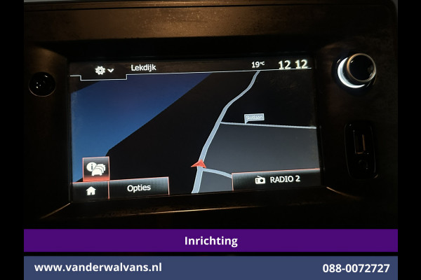 Renault Master 2.3 dCi 180pk L2H2 Inrichting Euro6 Airco | Camera | Navigatie | LM Velgen | Cruisecontrol | LED Sidebars, 2500kg Trekhaak, Parkeersensoren, Bijrijdersbank