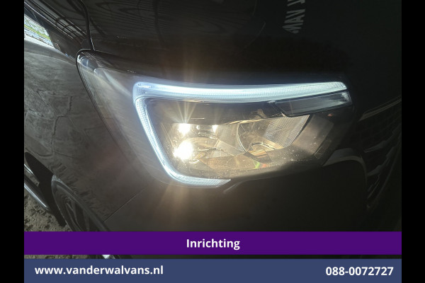 Renault Master 2.3 dCi 180pk L2H2 Inrichting Euro6 Airco | Camera | Navigatie | LM Velgen | Cruisecontrol | LED Sidebars, 2500kg Trekhaak, Parkeersensoren, Bijrijdersbank