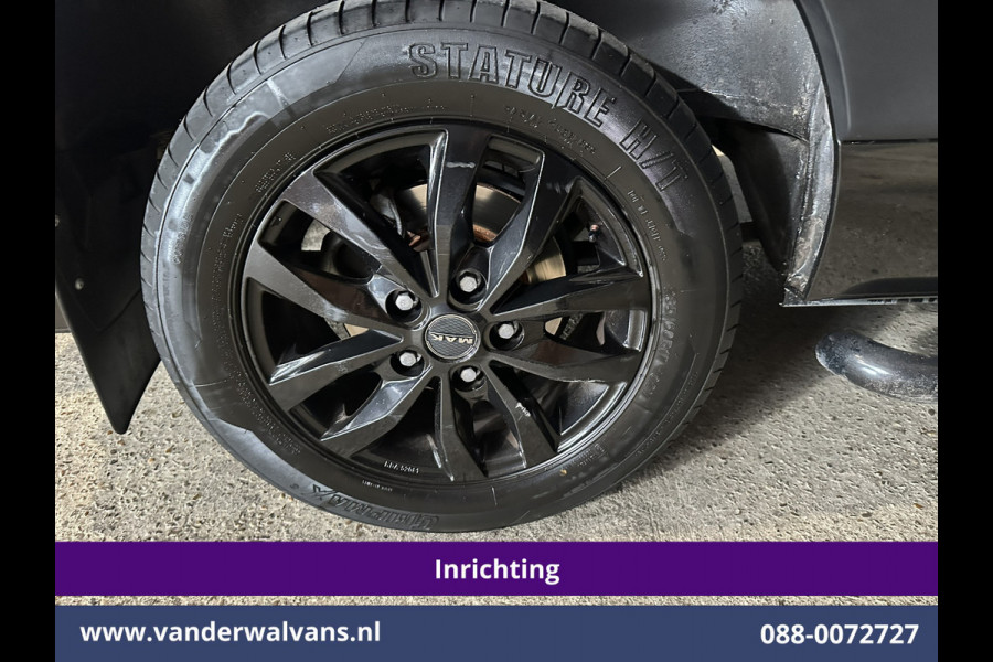 Renault Master 2.3 dCi 180pk L2H2 Inrichting Euro6 Airco | Camera | Navigatie | LM Velgen | Cruisecontrol | LED Sidebars, 2500kg Trekhaak, Parkeersensoren, Bijrijdersbank