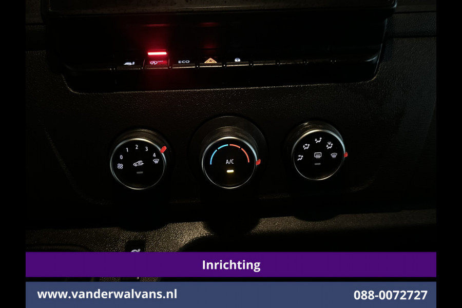 Renault Master 2.3 dCi 180pk L2H2 Inrichting Euro6 Airco | Camera | Navigatie | LM Velgen | Cruisecontrol | LED Sidebars, 2500kg Trekhaak, Parkeersensoren, Bijrijdersbank