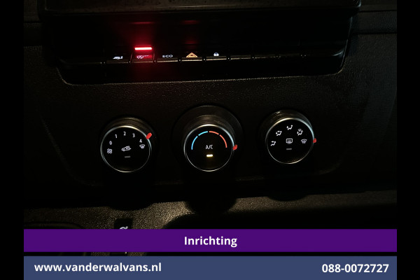 Renault Master 2.3 dCi 180pk L2H2 Inrichting Euro6 Airco | Camera | Navigatie | LM Velgen | Cruisecontrol | LED Sidebars, 2500kg Trekhaak, Parkeersensoren, Bijrijdersbank