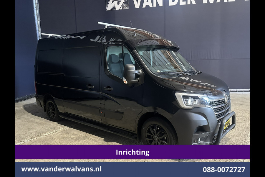 Renault Master 2.3 dCi 180pk L2H2 Inrichting Euro6 Airco | Camera | Navigatie | LM Velgen | Cruisecontrol | LED Sidebars, 2500kg Trekhaak, Parkeersensoren, Bijrijdersbank