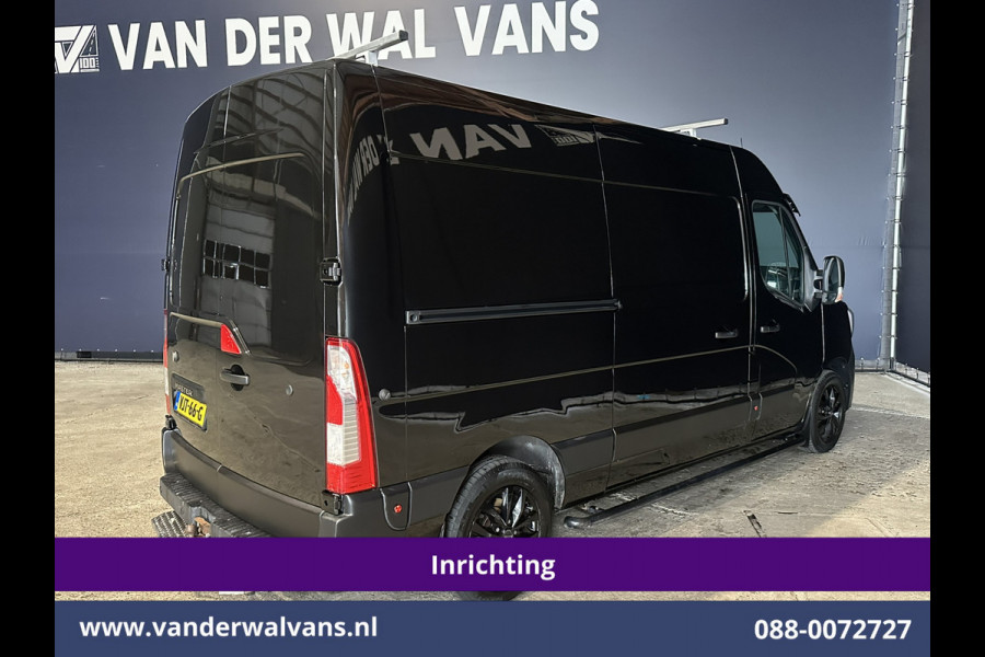 Renault Master 2.3 dCi 180pk L2H2 Inrichting Euro6 Airco | Camera | Navigatie | LM Velgen | Cruisecontrol | LED Sidebars, 2500kg Trekhaak, Parkeersensoren, Bijrijdersbank
