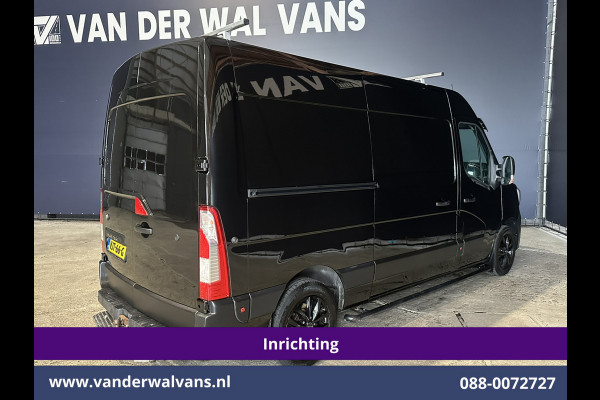 Renault Master 2.3 dCi 180pk L2H2 Inrichting Euro6 Airco | Camera | Navigatie | LM Velgen | Cruisecontrol | LED Sidebars, 2500kg Trekhaak, Parkeersensoren, Bijrijdersbank