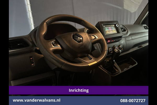 Renault Master 2.3 dCi 180pk L2H2 Inrichting Euro6 Airco | Camera | Navigatie | LM Velgen | Cruisecontrol | LED Sidebars, 2500kg Trekhaak, Parkeersensoren, Bijrijdersbank