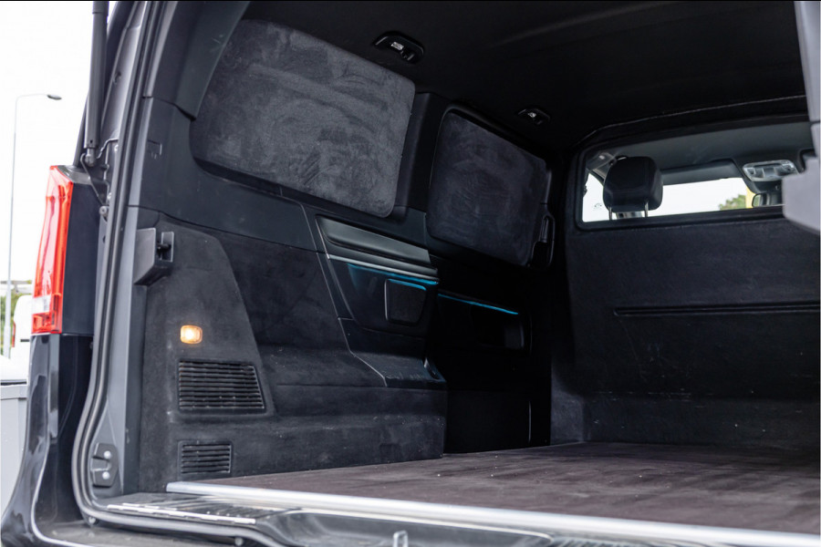 Mercedes-Benz V-Klasse 300d Lang | AMG | Memory seats | Stoelventilatie | 360 Camera | ACC | CarPlay | Navigatie | Lederen bekleding | DAB | Dodehoek | Trekhaak | Nieuwe APK | 2-Zitter | Enkel cabine