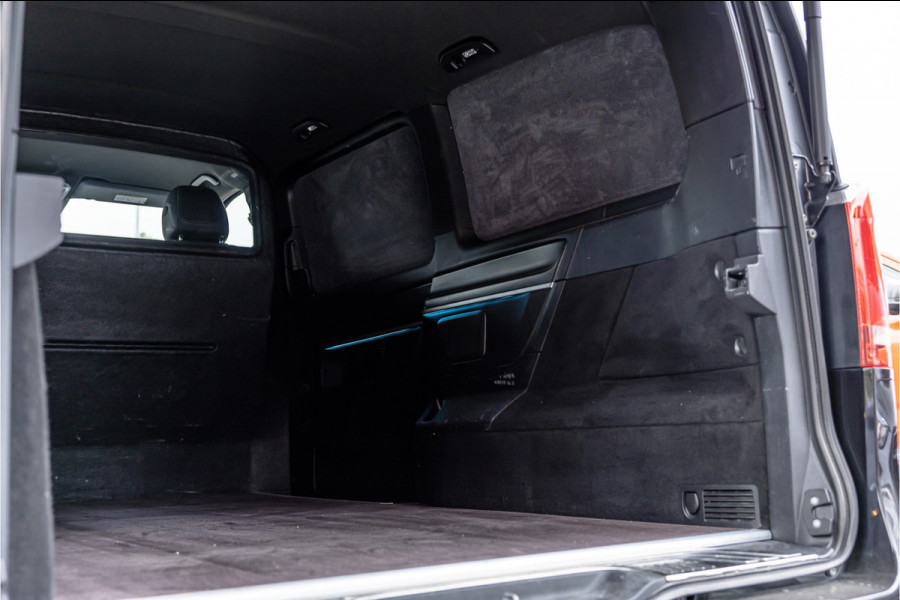 Mercedes-Benz V-Klasse 300d Lang | AMG | Memory seats | Stoelventilatie | 360 Camera | ACC | CarPlay | Navigatie | Lederen bekleding | DAB | Dodehoek | Trekhaak | Nieuwe APK | 2-Zitter | Enkel cabine