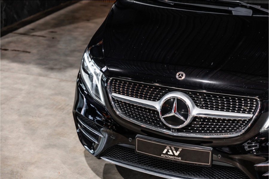 Mercedes-Benz V-Klasse 300d Lang | AMG | Memory seats | Stoelventilatie | 360 Camera | ACC | CarPlay | Navigatie | Lederen bekleding | DAB | Dodehoek | Trekhaak | Nieuwe APK | 2-Zitter | Enkel cabine