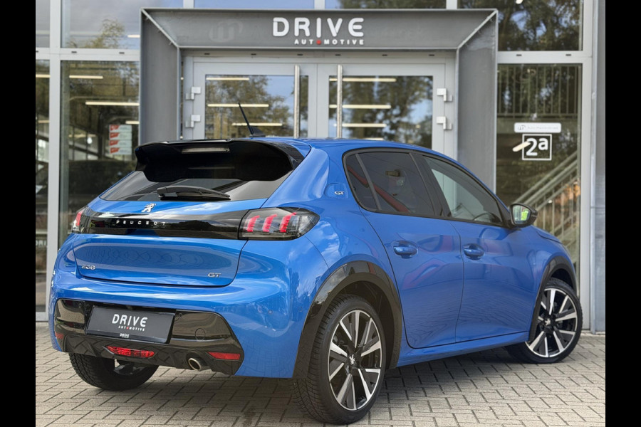 Peugeot 208 1.2 PureTech GT AUT |ACC|Carplay|Cam|Stoelverw|Sfeer|Verigo Blue