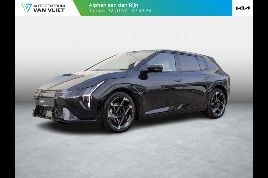 Kia EV4 GT-Line Business Edition 81.4 kWh | DIRECT LEVERBAAR | Navigatie | Stoel en stuurverwarming | Lichtmetalen velgen | LED | Clima. | Adapt. Cruise. | Achteruitrijcamera | Dodehoekassistentie | GT-Line Vegan Lederen Bekleding