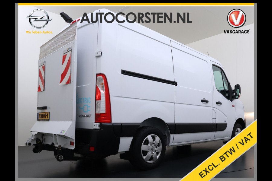 Renault Master AUT. T31 Z.E. Geïsoleerde Koel laadruimte Laadklep H2 SOH 97% Airco Cruise control Bluetooth 33kWh Regen-Lichtsensor Schuifdeur Dealeronderhouden 1e Eigenaar Origineel Nederlandse Auto