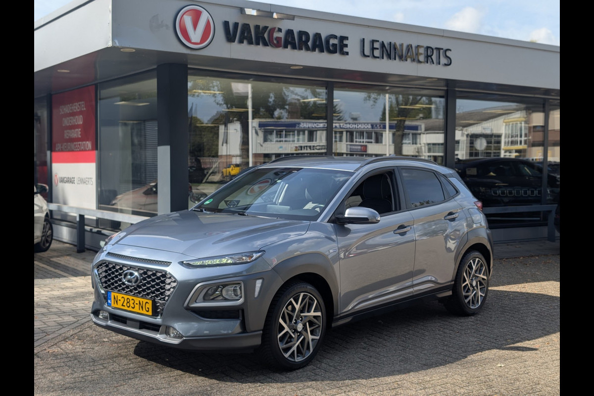 Hyundai Kona 1.6 GDI HEV Premium Rijklaarprijs / 12 mnd Bovag garantie