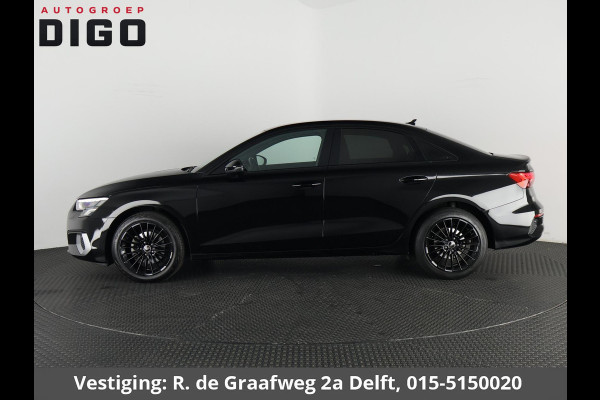 Audi A3 Limousine 30 TFSI Advanced Black Edition | 1e eigenaar | Navigatie | Parkeersensoren | Privacy Glass |