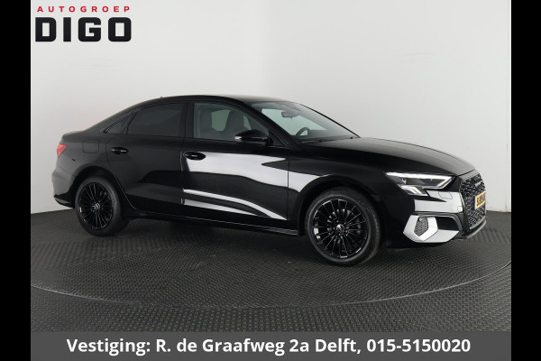 Audi A3 Limousine 30 TFSI Advanced Black Edition | 1e eigenaar | Navigatie | Parkeersensoren | Privacy Glass |