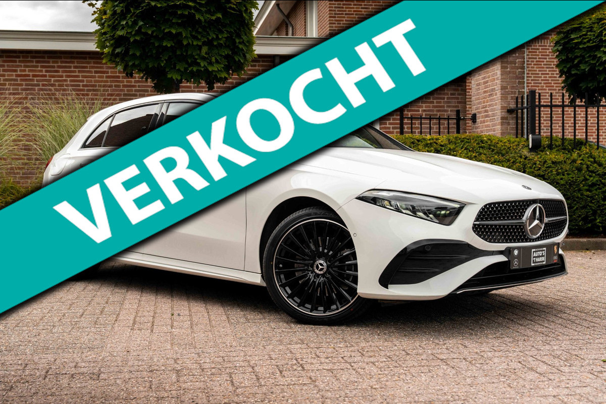 Mercedes-Benz A-Klasse 250 e AMG Line 218 PK 1e Eig Sfeerverlichting Widescreen Keyless Camera 19''