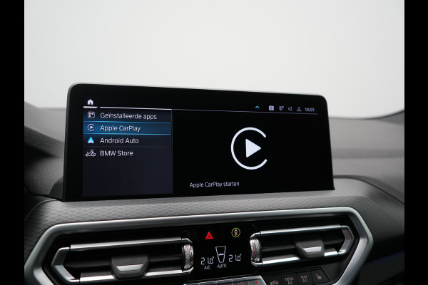 BMW X3 xDrive30e M Sport PHEV 293pk Dealer O.H | Trekhaak Af Fabriek | Camera | Cruise Control | Lederen Sportstoelen Verwarmd | Sfeerverlichting | Apple Carplay | Navigatie | Virtual | DAB | 19"L.M | Plug In Hybrid |