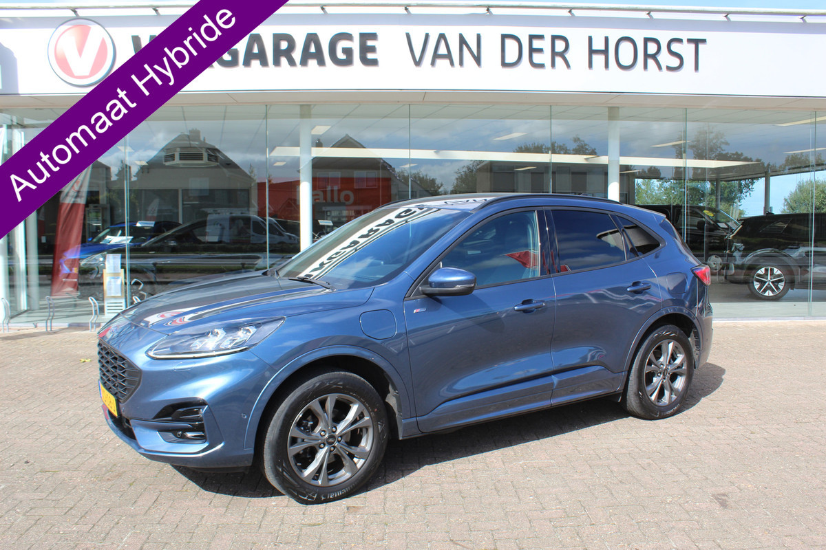 Ford Kuga 2.5 PHEV ST-Line X , 225pk , 1500kg Trekgewicht Climate control , Stoel en voorruitverwarming , Navigatie , Cruise control adaptief , Bluetooth , Camera