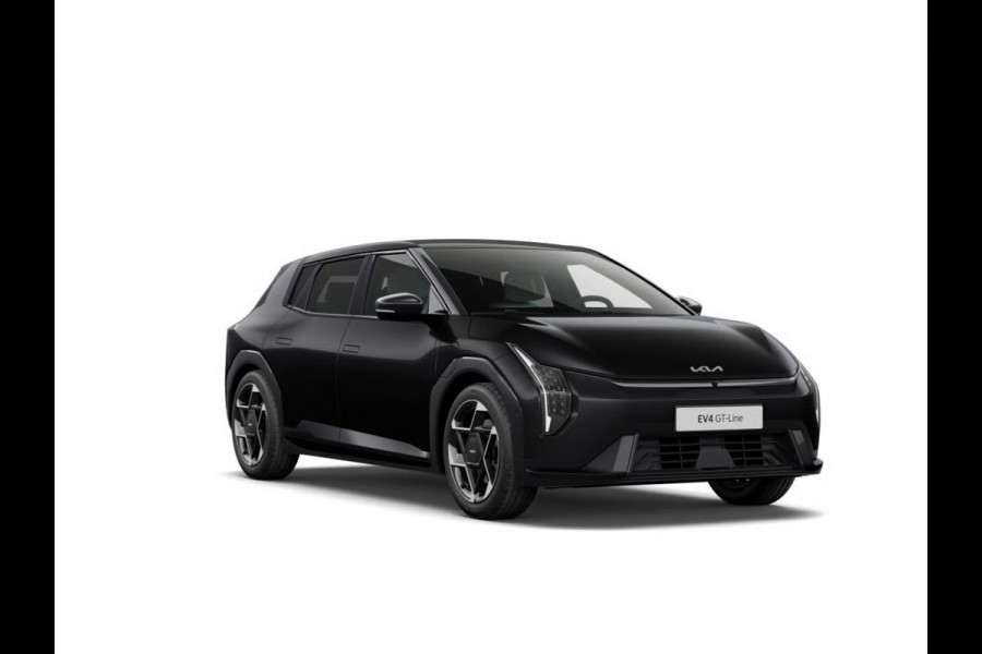 Kia EV4 GT-Line Business Edition 81.4 kWh | Navi. | Clima. | Stoel&Stuur Verwarming | Adapt. Cruise. | Dodehoekassistentie | Privacy Glass | GT-Line Vegan Lederen Bekleding
