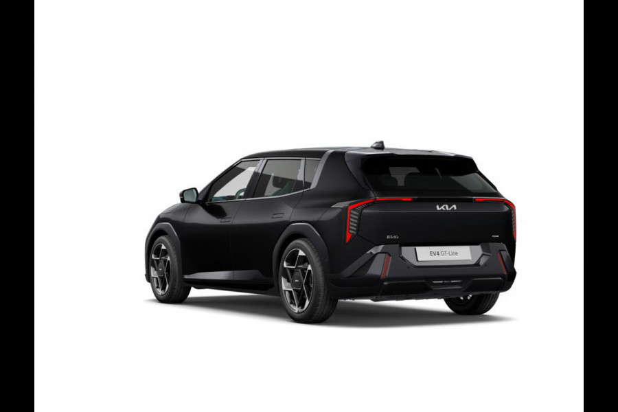Kia EV4 GT-Line Business Edition 81.4 kWh | Navi. | Clima. | Stoel&Stuur Verwarming | Adapt. Cruise. | Dodehoekassistentie | Privacy Glass | GT-Line Vegan Lederen Bekleding