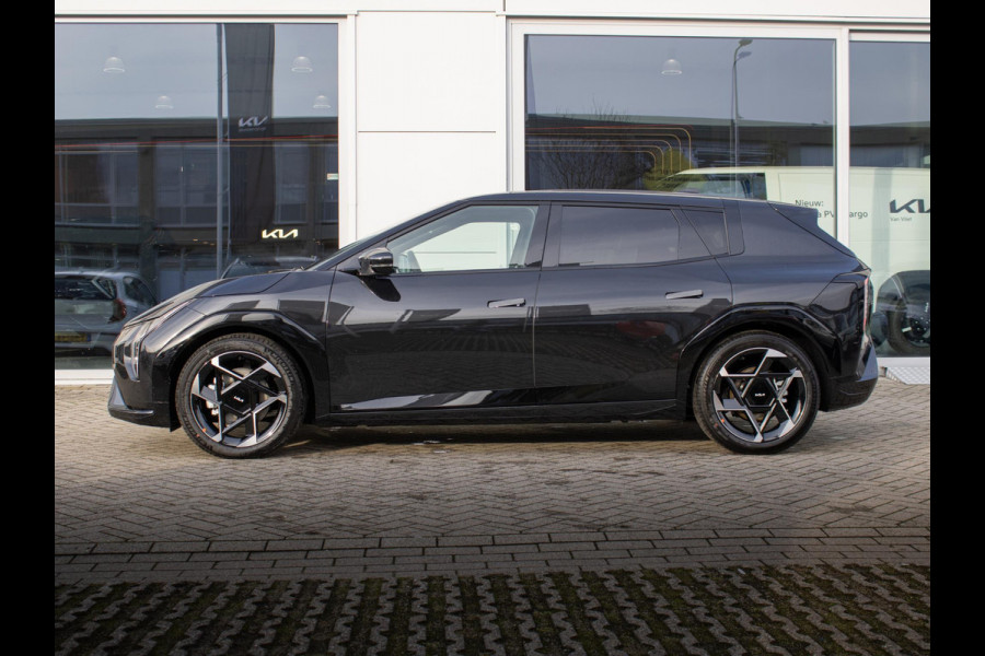 Kia EV4 GT-Line Business Edition 81.4 kWh | DIRECT LEVERBAAR | Navigatie | Stoel en stuurverwarming | Lichtmetalen velgen | LED | Clima. | Adapt. Cruise. | Achteruitrijcamera | Dodehoekassistentie | GT-Line Vegan Lederen Bekleding