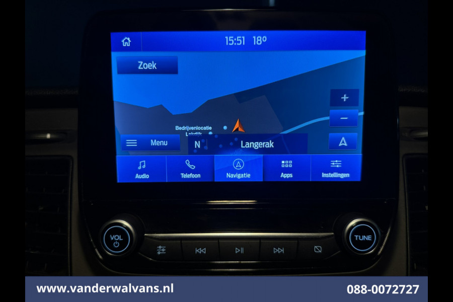 Ford Transit Custom 2.0 TDCI L2H1 Euro6 Airco | Camera | Navigatie | Cruisecontrol | LED | Stoelverwarming | Parkeersensoren Bijrijdersbank, Verwarmde voorruit