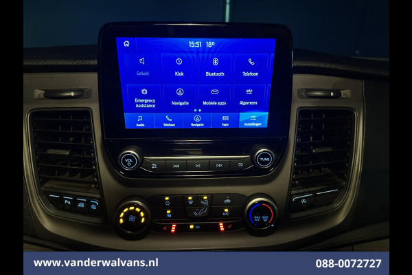 Ford Transit Custom 2.0 TDCI L2H1 Euro6 Airco | Camera | Navigatie | Cruisecontrol | LED | Stoelverwarming | Parkeersensoren Bijrijdersbank, Verwarmde voorruit