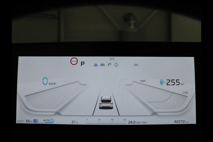 Kia EV6 GT AWD 77.4 kWh | SOH 98.1% | Panoramadak | Alcantara Seats | Head-up | Meridian Surround | Sfeerverlichting | Adaptive cruise | 360 camera | Stuur/stoel verwarming |