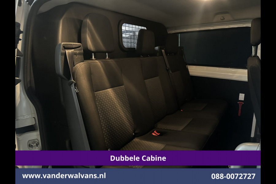 Ford Transit Custom 2.0 TDCI 130pk Automaat L2H1 Dubbele Cabine Euro6 Airco | 6-Zits | Camera | Navigatie | Apple Carplay | LED Android Auto, Adaptieve Cruisecontrol, Stoelverwarming, Verwarmde voorruit, Trekhaak, Achterklep