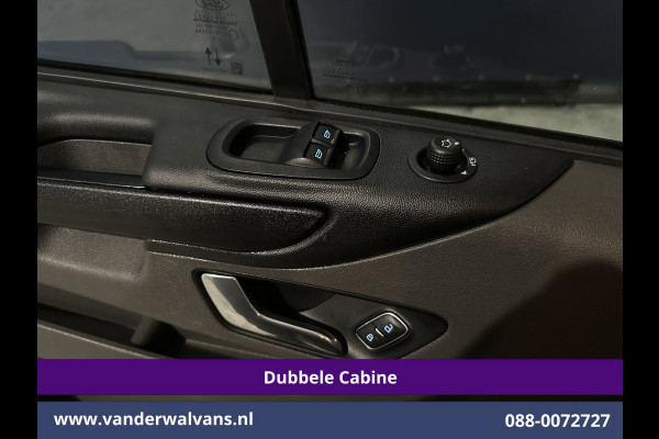 Ford Transit Custom 2.0 TDCI 130pk Automaat L2H1 Dubbele Cabine Euro6 Airco | 6-Zits | Camera | Navigatie | Apple Carplay | LED Android Auto, Adaptieve Cruisecontrol, Stoelverwarming, Verwarmde voorruit, Trekhaak, Achterklep
