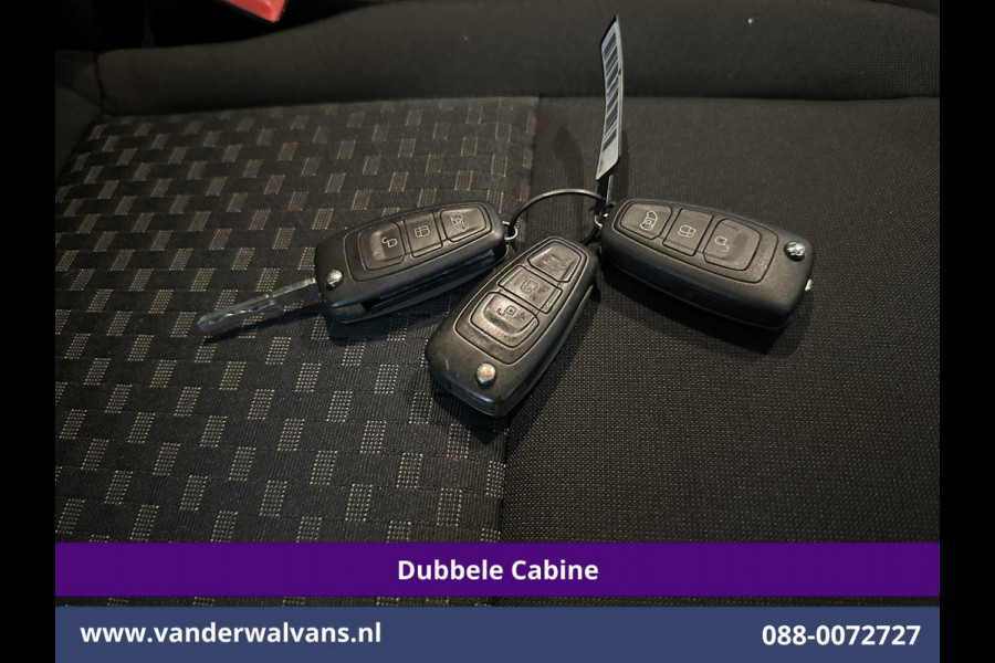 Ford Transit Custom 2.0 TDCI 130pk Automaat L2H1 Dubbele Cabine Euro6 Airco | 6-Zits | Camera | Navigatie | Apple Carplay | LED Android Auto, Adaptieve Cruisecontrol, Stoelverwarming, Verwarmde voorruit, Trekhaak, Achterklep