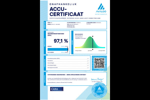 Kia e-Niro ExecutiveLine 64.8 kWh | SOH 97,1% | NIEUW BINNEN, MEER FOTO'S VOLGEN | Pano-dak | Harman Kardon | Elektr. Stoelen | Trekhaak | Camera