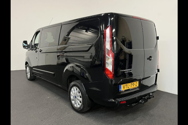 Ford Transit Custom 300 2.0 TDCI L2H1 Limited Dubbele cabine Navigatie Airco 2 Schuifdeuren Trekhaak Parkeersensoren Apple Carplay