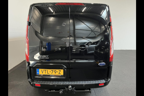 Ford Transit Custom 300 2.0 TDCI L2H1 Limited Dubbele cabine Navigatie Airco 2 Schuifdeuren Trekhaak Parkeersensoren Apple Carplay